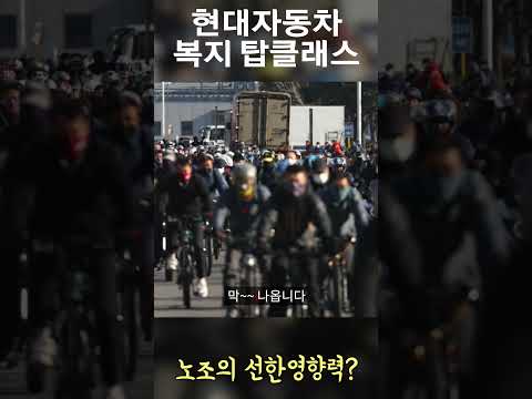 현대차 노조 복지 보시숏 #Shorts